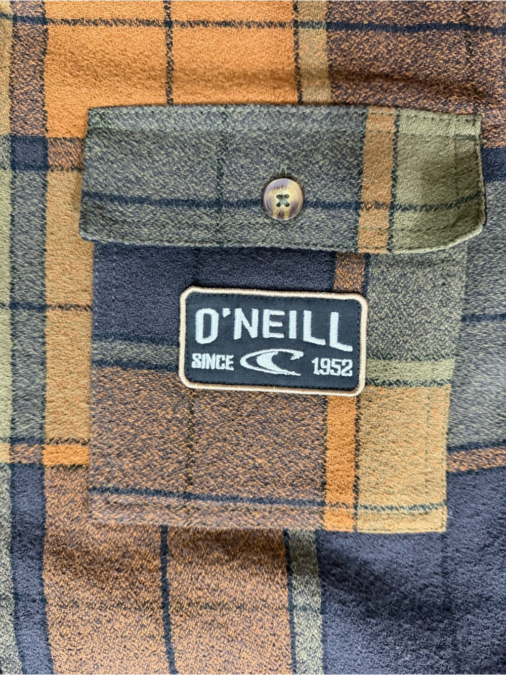 O'Neill Men's Redmond High Pile Lined Plaid Shirt Jacket NWT - Picture 7 of 13